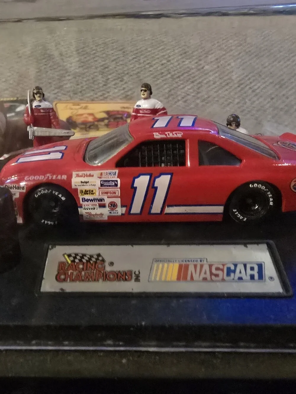 NASCAR Bobblehead - Black & Red Racing Suit Entire Lot Included
